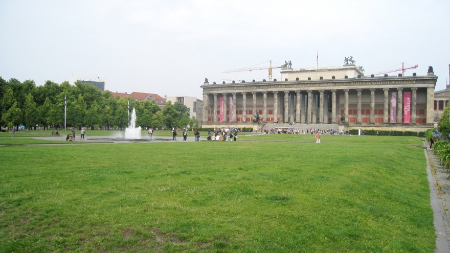 Der Lustgarten am Berliner Stadtschloss Der Lustgarten am Berliner Stadtschloss
